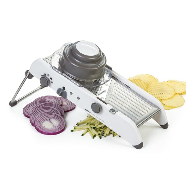 ម៉ាស៊ីនកាត់បន្លែដោយដៃ Mandoline Slicer Potato Slicer Carrot Grater Julienne Onion Dicer Kitchen Accessories ឧបករណ៍ធ្វើម្ហូប 1