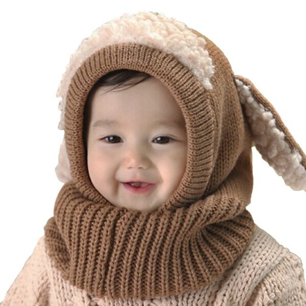 NIBESSER Kids Winter Hats Girls Boys Children Crochet Warm Caps Scarf Set Kids Baby Bonnet Cartton 4.jpg 640x640 4