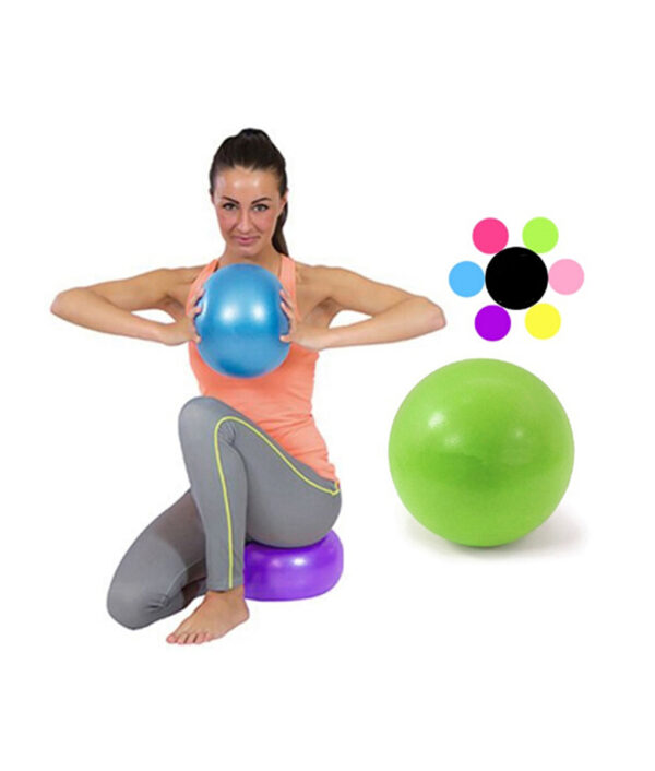 New 25cm Yoga Ball Exercise Gymnastic Fitness Pilates Ball Balance Exercise Gym Fitness Yoga Core Ball 6
