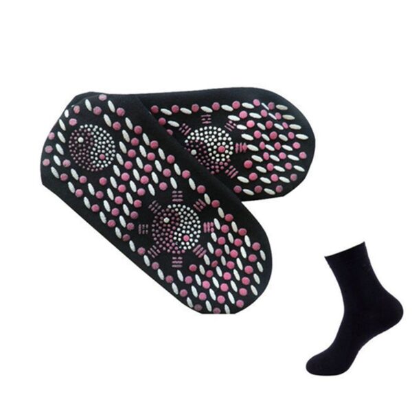 Bag-ong Kaugalingon Pagpainit sa Pag-atiman sa Panglawas nga Medyas Tourmaline Magnetic Therapy Komportable Ug Makaginhawa Massager Winter Warm Foot 5