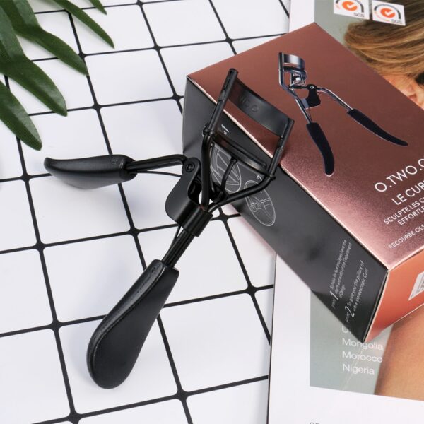 O DAU O Colur Eyelash Curler Offer Harddwch Lady Merched Lash Natur Curl Arddull Ciwt Eyelash 4