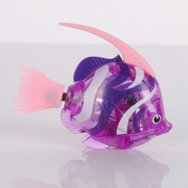 Pet Swimming Fish Dulaan Electronic Isda Ornanments Robot Rubber Aquatic Decor Uban sa Screwdriver 1