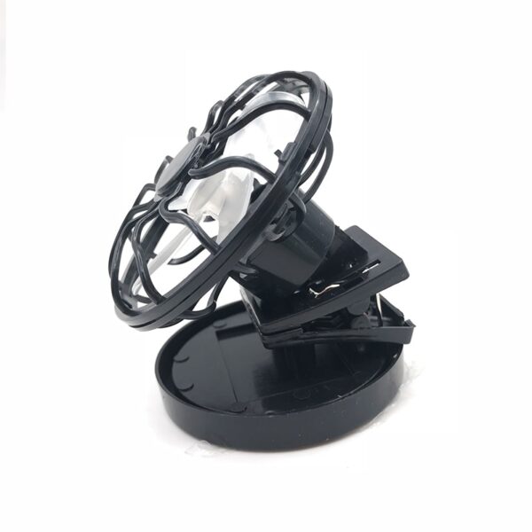 Portable Car Clip On Solar Cell Fan Cooling Sun Power Energy Panel Cooling Summer Cooler Car