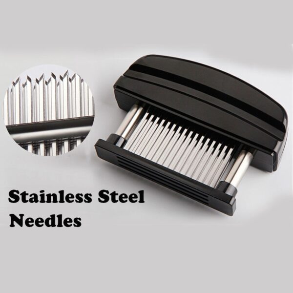 Professional 48pcs Needles Stainless Steel Meat Tenderizer Kitchen Cooking Tools Tender Meat Hammer 1