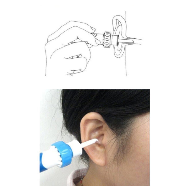 Protable Vacuum Ear Cleaner Machine Electronic Cleaning Ear Wax Removes Earpick Cleaner Prevent Ear pick 1