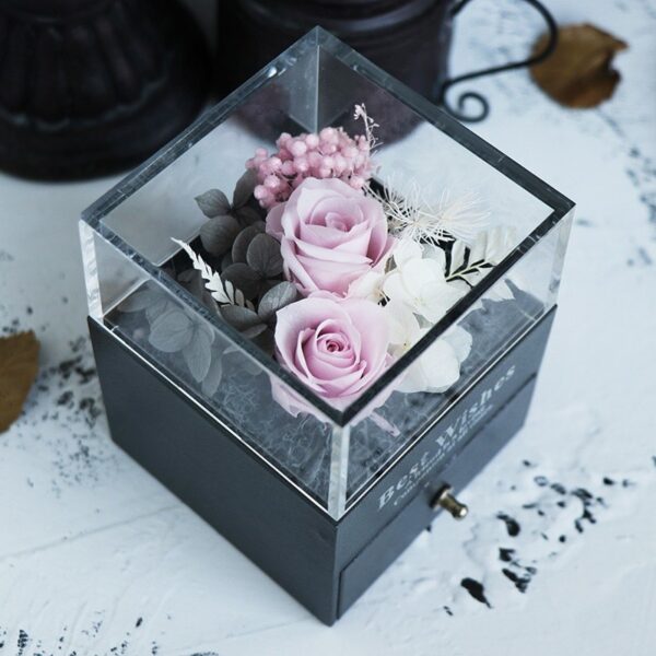 Rose Preserved Flower For Jewelry Box Wedding Souvenir Valentines Day Gift Valentine s Day Birthday Beautiful 2