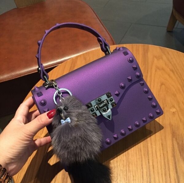 SUNNY BEACH Brand Luxury Rivets Handbags Women Bag Matte Jelly Stud Bag Tote Bag Designer Purse 1.jpg 640x640 1