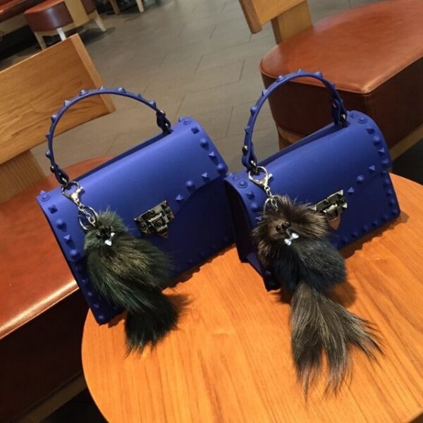 SUNNY BEACH Brand Luxury Rivets Handbags Women Bag Matte Jelly Stud Bag Tote Bag Designer Purse 2.jpg 640x640 2