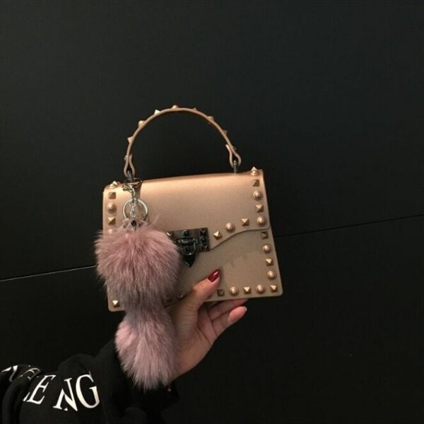 SUNNY BEACH Brand Luxury Rivets Handbags Women Bag Matte Jelly Stud Bag Tote Bag Designer Purse 6.jpg 640x640 6