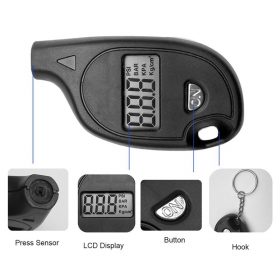Keychain Tire Air Pressure Gauge - image 2
