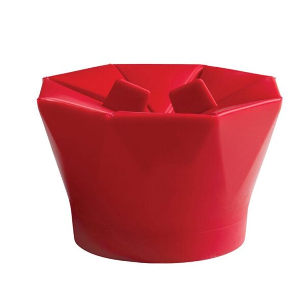 Silicone Microwave Popcorn Maker Popcorn Popper Homemade Delicious Popcorn Bowl Baking Tools 3