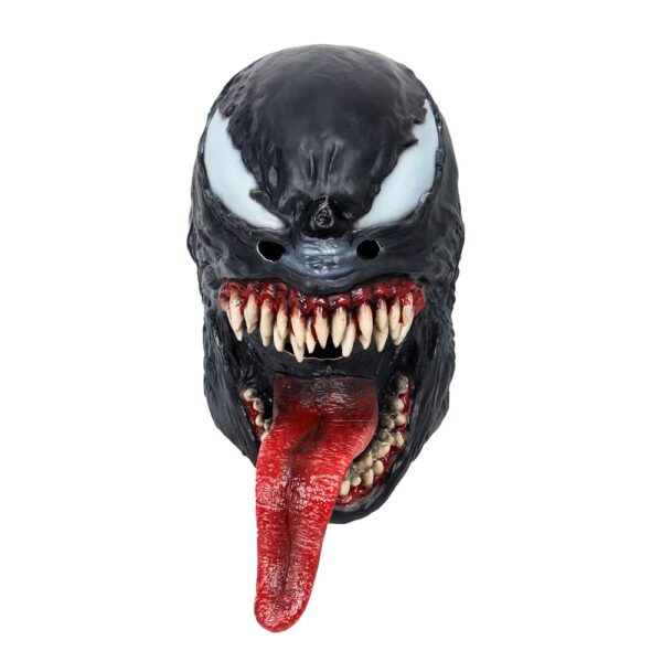 Spider Man The Venom Mask Black Red Cosplay SpiderMan Edward Brock Dark Superhero Venom Latex Masks 3