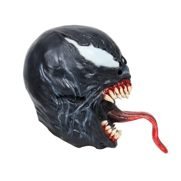 Spider Man The Venom Mask Black Red Cosplay SpiderMan Edward Brock Dark Superhero Venom Latex Masks 4