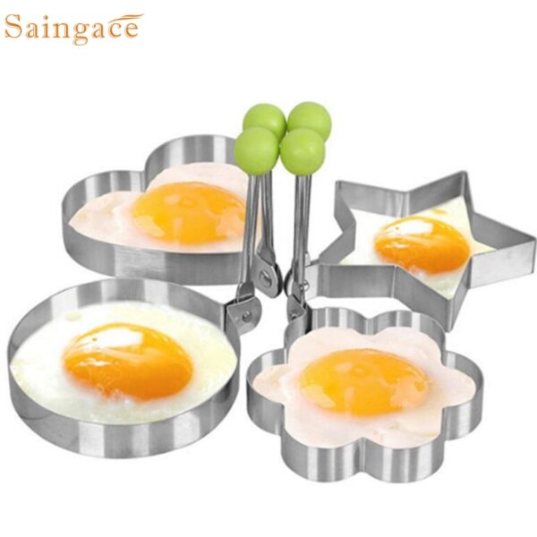 Stainless Steel Fried Egg Shaper Pancake Mould Mould Mga Himan sa Pagluto sa Kusina