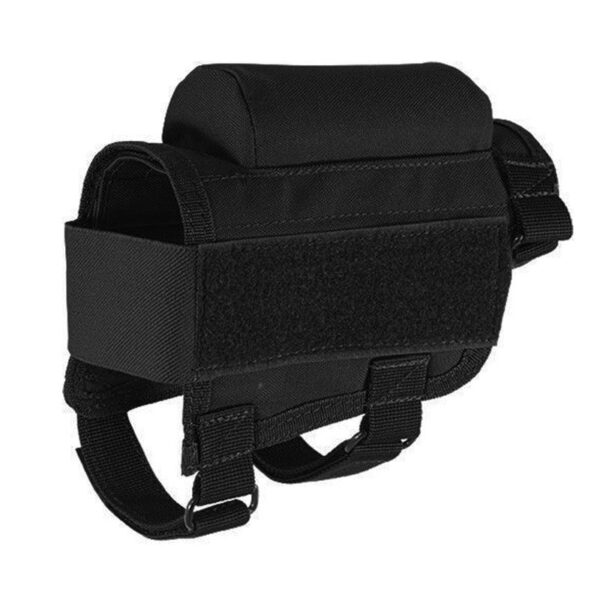 Tactical Buttstock Rifle Cheek Rest Pouch Riser Pad Ammo Cartridges Holder Carrier Pouch Round Shell Cartridge 5