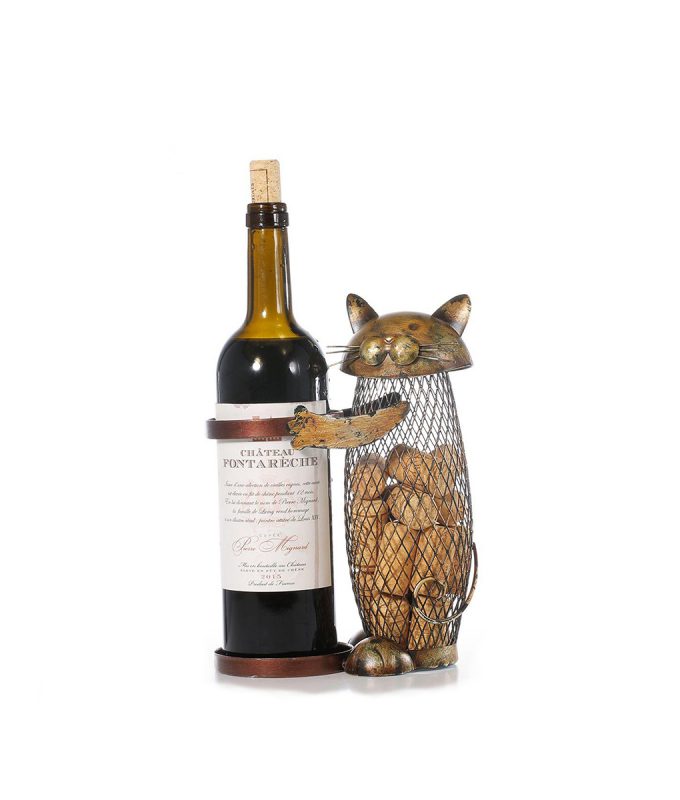 Cat Wine Stand