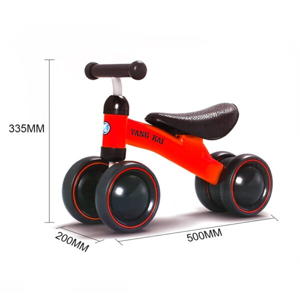 Tricycle Kids 3 Wheels Balance Bike Infant 1 3years Scooter Baby Walker Bikes No Foot Pedal 1