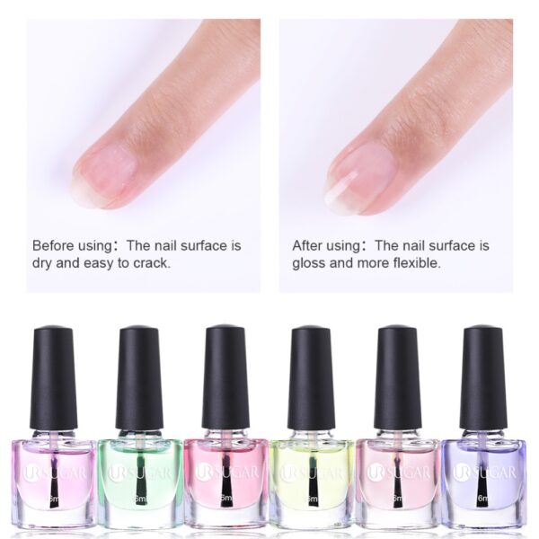 UR SUGAR Nail Cuticle Oil Transparent Revitalizer Nutrition Cuticle Oil Flower Flavor Nail Care Nail Treatment 4