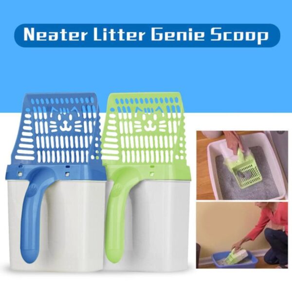 Useful Cat Litter Shovel Pet Cleaning Tool Scoop sift Cat Sand Cleaning Products Dog Food Scoops 2