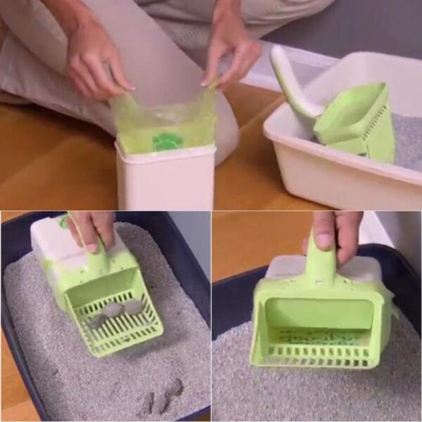 Useful Cat Litter Shovel Pet Cleaning Tool Scoop sift Cat Sand Cleaning Products Dog Food Scoops 5