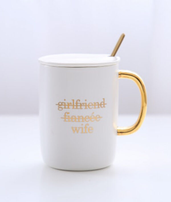 Valentines day gift Coffee Cup with Cap Spoon Anniversary present for husband wife gift for girlfriend 2.jpg 640x640 2