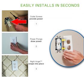 LED Outlet Night Lights - image 5