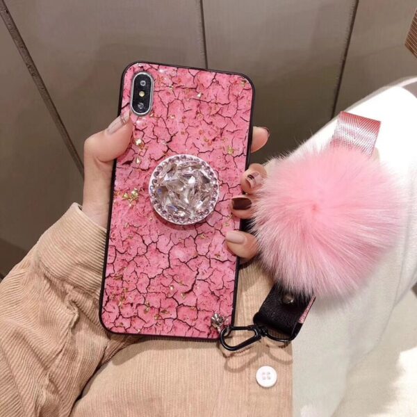 Yubocent Diamond Crystal Kickstand Phone Case For iPhone Xs max 6s 7plus Xr X Luxury Glitter 4