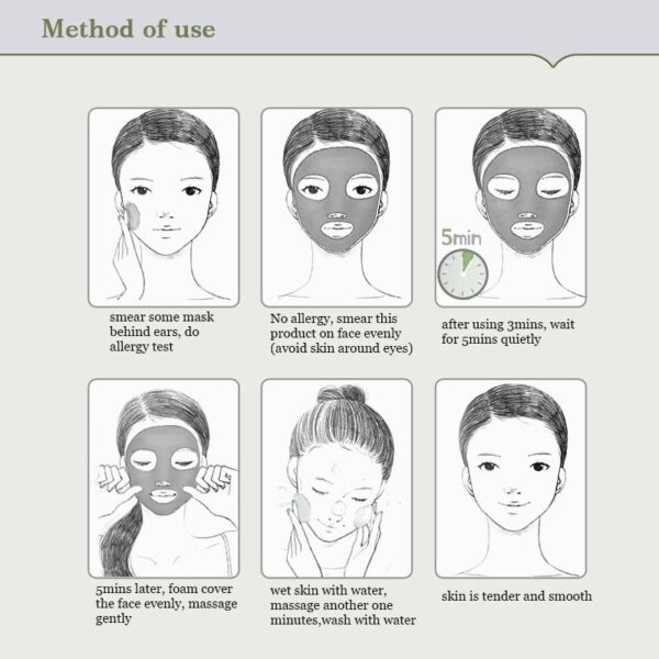 bioaqua skin care sleep treatment mask whitening hydration stickers cleansing blackheads remover cosmetics face masks anti 5