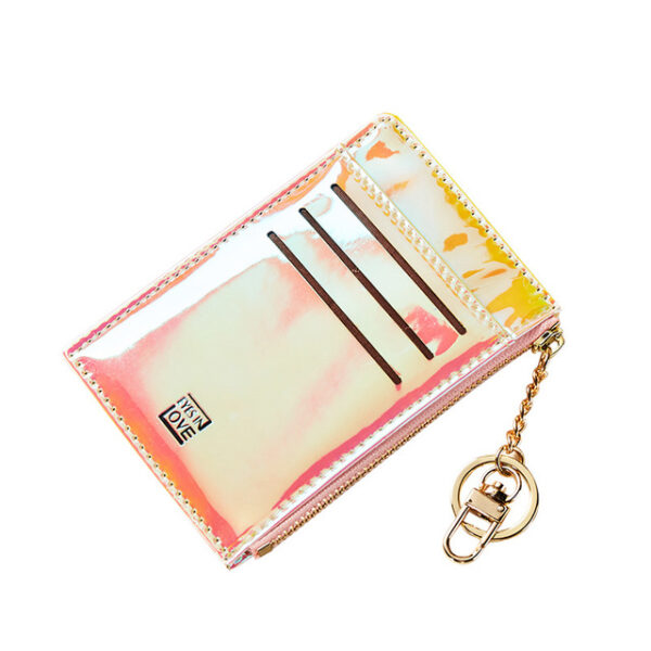 eTya New Women Wallets Fashion Female Laser Purse PU Leather Wallet Coin Credit Card Holder