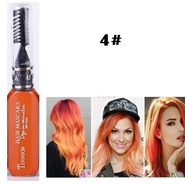 13 kleuren eenmalige haarkleurstof tijdelijke niet-giftige DIY haarkleur mascara wasbaar een 3.jpg 640x640 3