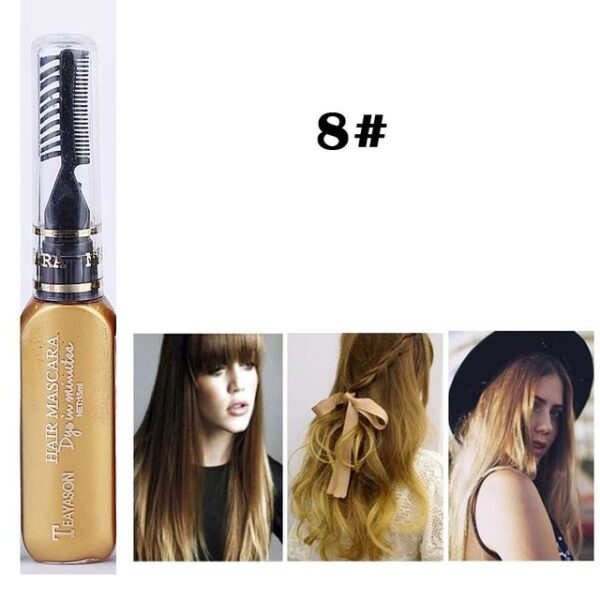 13 Colors One off Hair Color Dye Temporary Non toxic DIY Hair Color Mascara Washable One 7.jpg 640x640 7