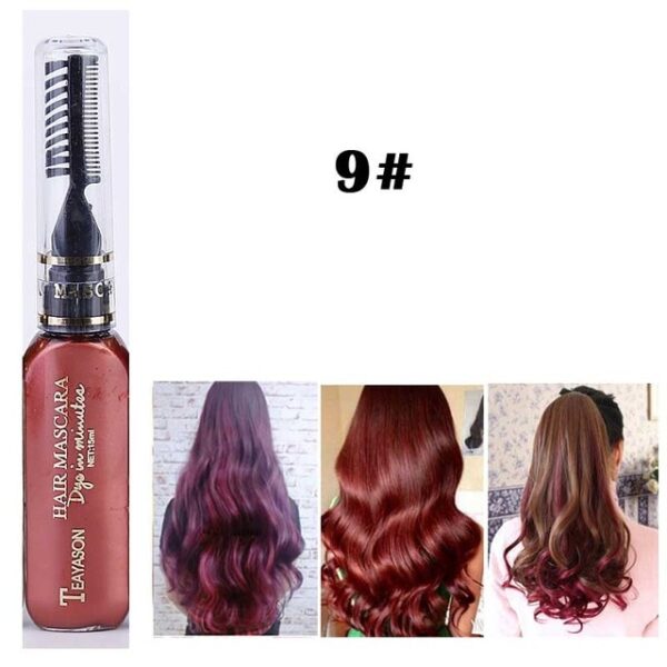 13 Colors One off Hair Color Dye Temporary Non toxic DIY Hair Color Mascara Washable One 8.jpg 640x640 8