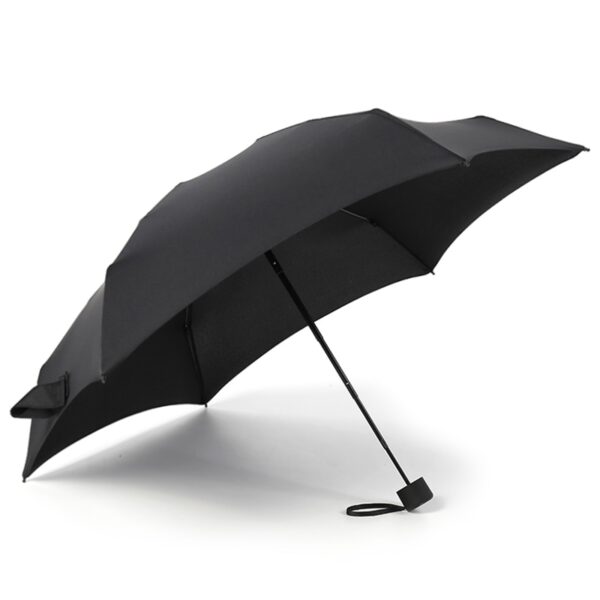 180g Mitindo Ndogo ya Kukunja Mwavuli Mvua Wanawake Wapeana Wanaume Mfuko Wadogo wa Parasol Girls Anti UV Waterproof 3