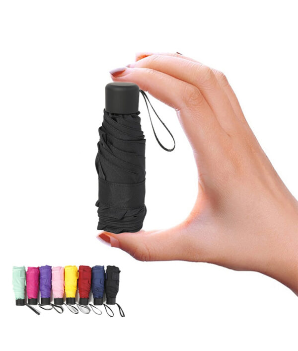 180g Gagmay nga Fashion Fold Umbrella Rain Women Gift Men Mini Pocket Parasol Girls Anti UV Waterproof 6