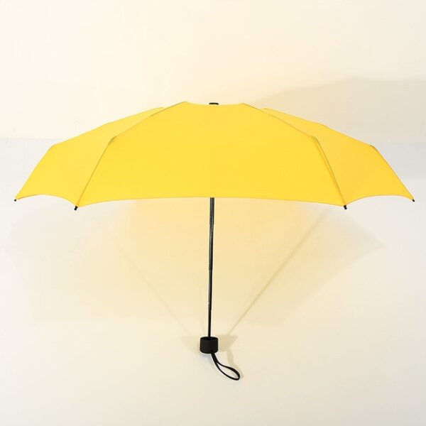 180g Small Fashion Folding Umbrella Rain Women Gift Men Mini Pocket Parasol Girls Anti UV