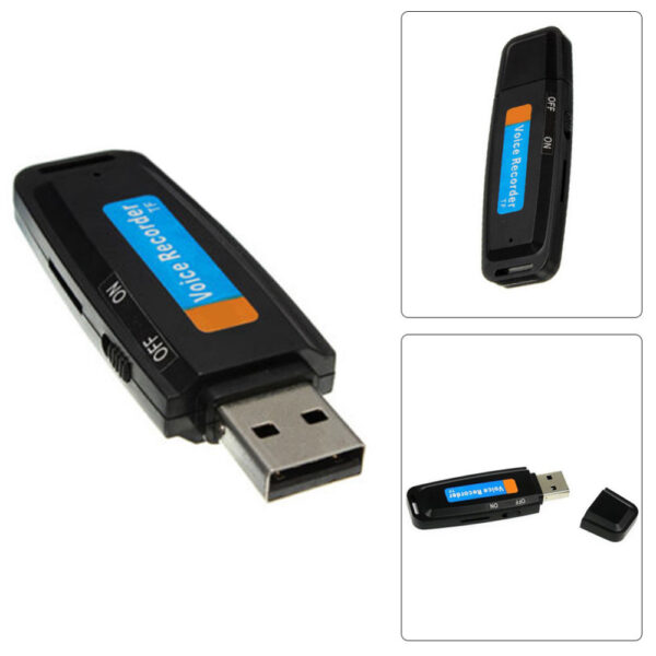 2018 Nowy U Disk Dyktafon cyfrowy Audio Długopis ładowarka USB Flash Drive do 32 GB 5 1