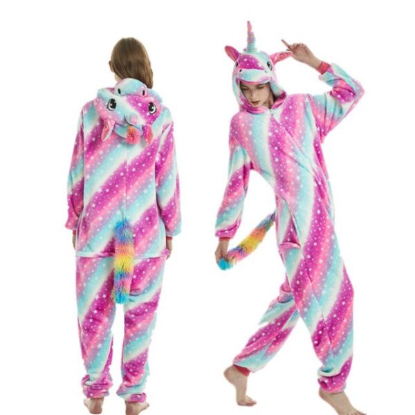 2018 Wholesale Animal Kigurumi Stitch Star Unicorn Pikachu Onesie Adult Unisex Cosplay Costume Pajamas Sleepwear For 10..jpg 640x640 10