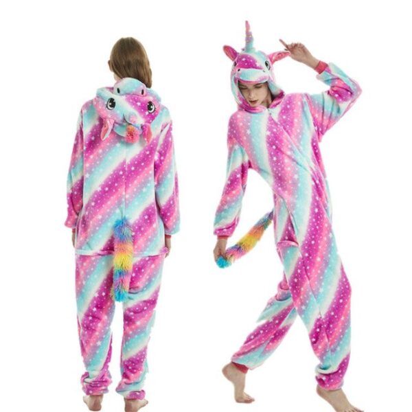 2018 Wholesale Animal Kigurumi Stitch Star Unicorn Pikachu Onesie Adult Unisex Cosplay Costume Pajamas Sleepwear Para sa 10.jpg 640x640 10