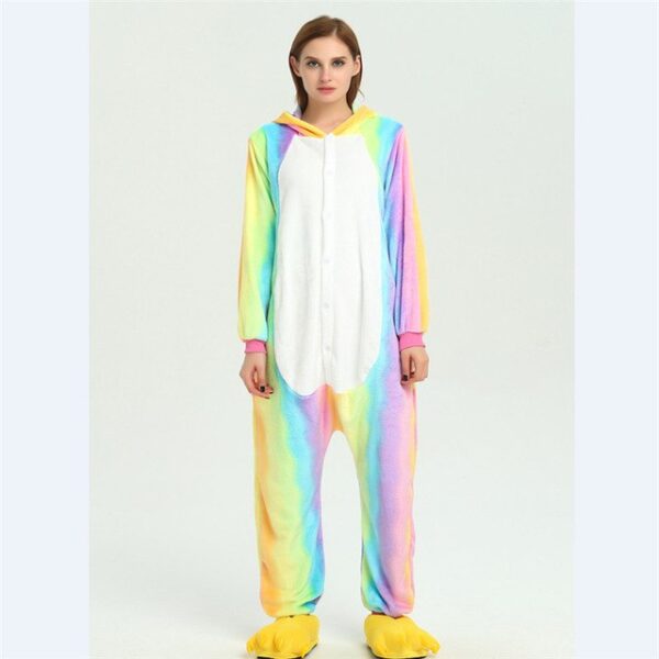 2018 Wholesale Animal Kigurumi Stitch Star Unicorn Pikachu Onesie Adult Unisex Cosplay Costume Pajamas Sleepwear For 15.jpg 640x640 15