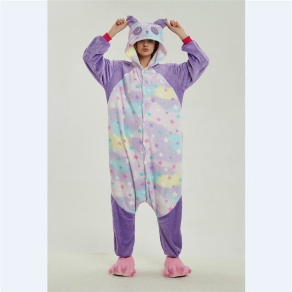 2018 Wholesale Animal Kigurumi Stitch Star Unicorn Pikachu Onesie Adult Unisex Cosplay Costume Pajamas Sleepwear Para sa 22.jpg 640x640 22