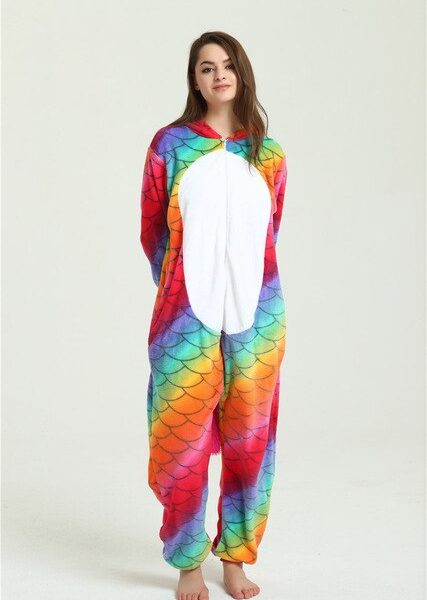 2018 Wholesale Animal Kigurumi Stitch Star Unicorn Pikachu Onesie Adult Unisex Cosplay Costume Pajamas Sleepwear For 23.jpg 640x640 23