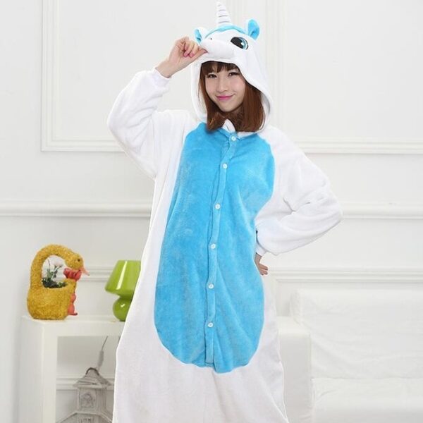 2018 Wholesale Animal Kigurumi Stitch Star Unicorn Pikachu Onesie Adult Unisex Cosplay Costume Pajamas Sleepwear For 4.jpg 640x640 4