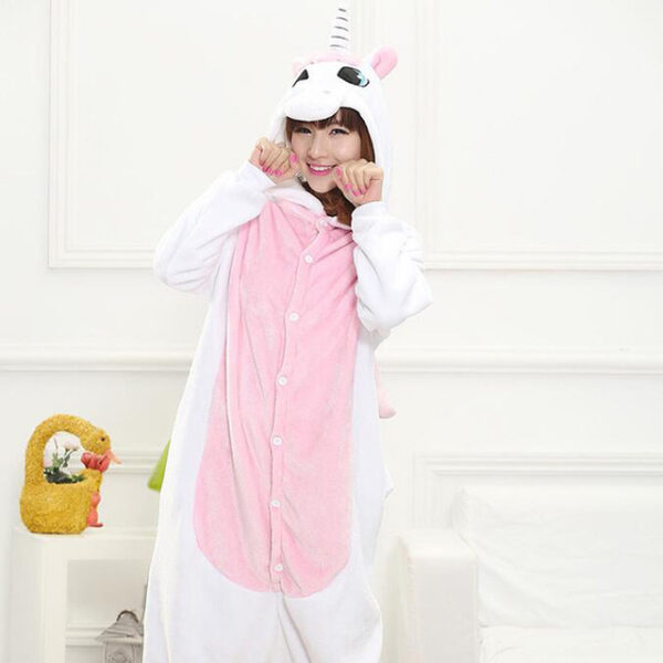 2018 Wholesale Animal Kigurumi Stitch Star Unicorn Pikachu Onesie Adult Unisex Cosplay Costume Pajamas Sleepwear For 5.jpg 640x640 5