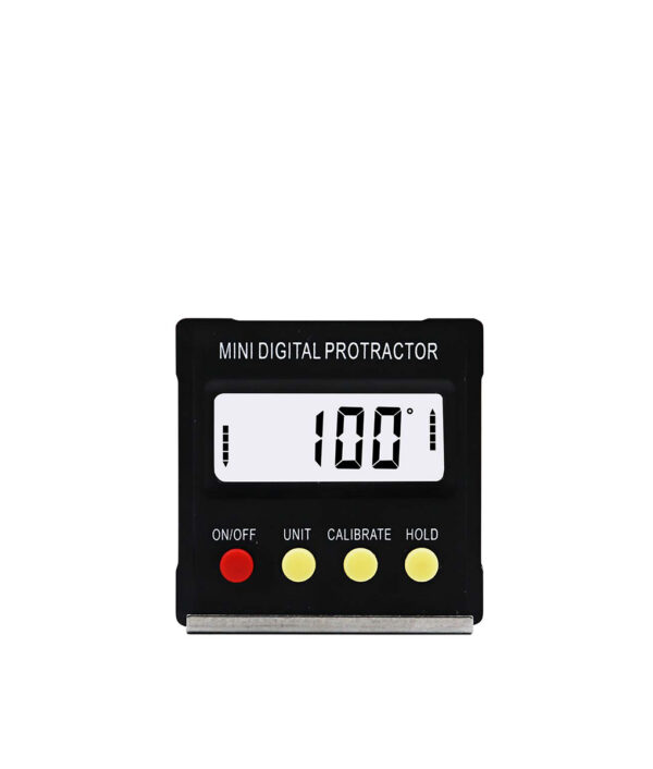 Alat za mjerenje magnetske osnove s minijaturnim digitalnim kutomjerom od 360 stupnjeva, elektroničkom kutijom 5