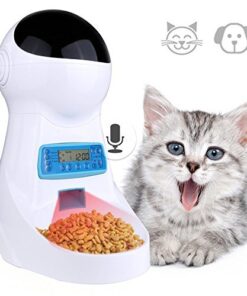 3L Automatic Pet Food Feeder With Voice Recording Pets food Bowl For Medium Small Dog Cat 2.jpg 640x640 2