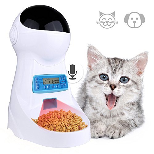 3L Automatic Pet Food Feeder With Voice Recording Pets food Bowl For Medium Small Dog Cat 2.jpg 640x640 2
