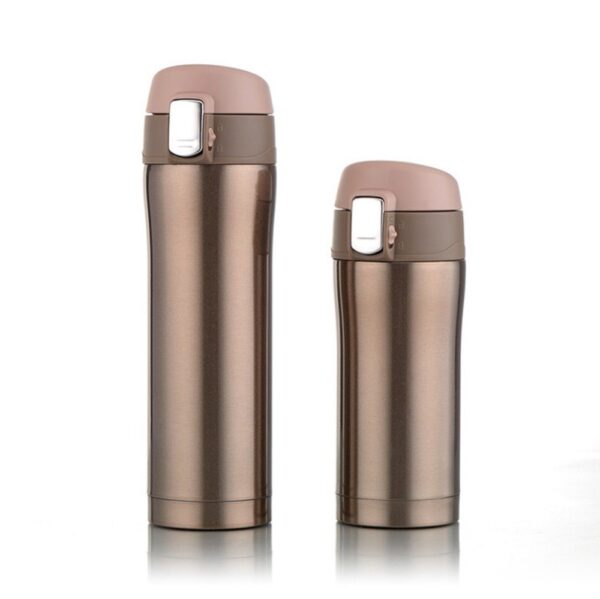 4 Mga Kulay sa Home Kusina Vacuum Flasks Thermoses 500ml 350ml Dili Gihimo nga Steel Insulated Thermos Cup Kape Mug 2
