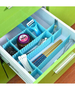 4pcs lot Adjustable Drawer Organizer Board Storage Boxes Home Decor wardrobe Brief Clothes Boxs Divider 10