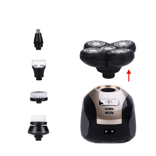 5 in 1 Multifunction Electric shaver Hair Trimmer Clipper Ricoh head Shave Bald Machine Rechargeable 4D 4 510x510 1