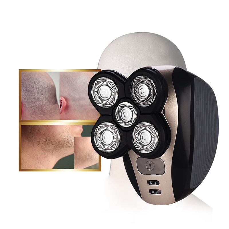 electric head shaver bald